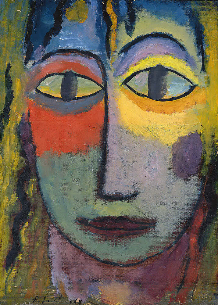 Medusa by Alexej von Jawlensky - Art Print - Zapista