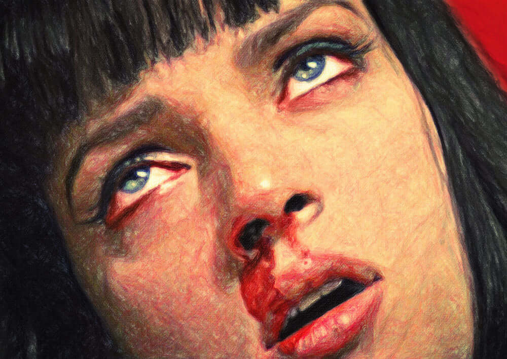 Mia Wallace - Art Print - Zapista