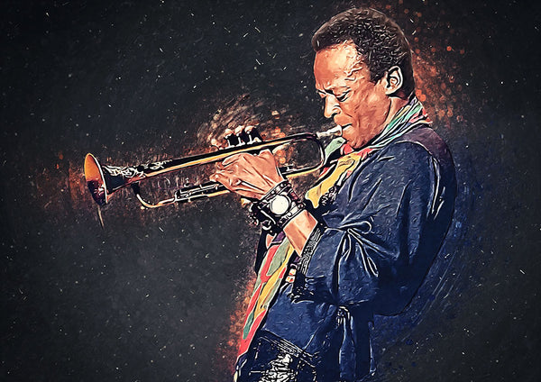 Miles Davis - Art Print - Zapista