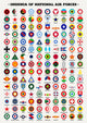 Insignia of National Air Forces - Art Print - Zapista