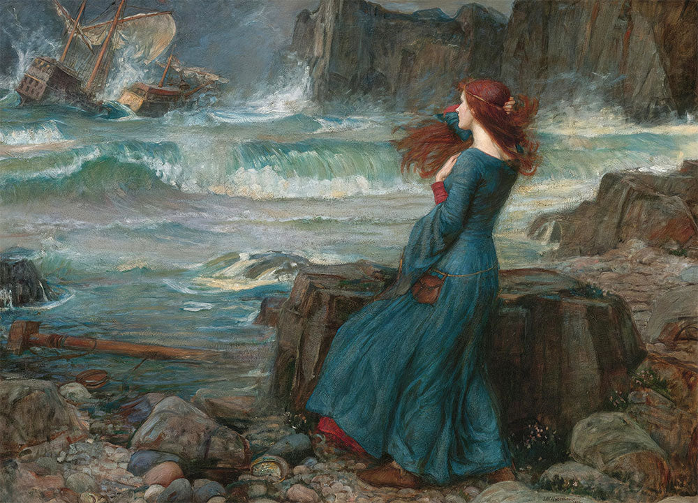 Miranda - The Tempest by John William Waterhouse - Art Print - Zapista