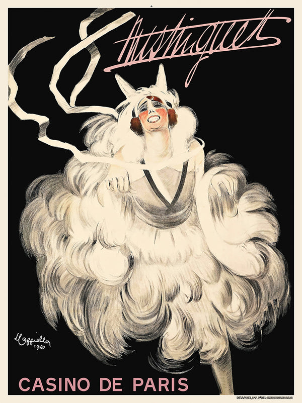 Mistinguett, Casino De Paris by Leonetto Cappiello - Art Print - Zapista