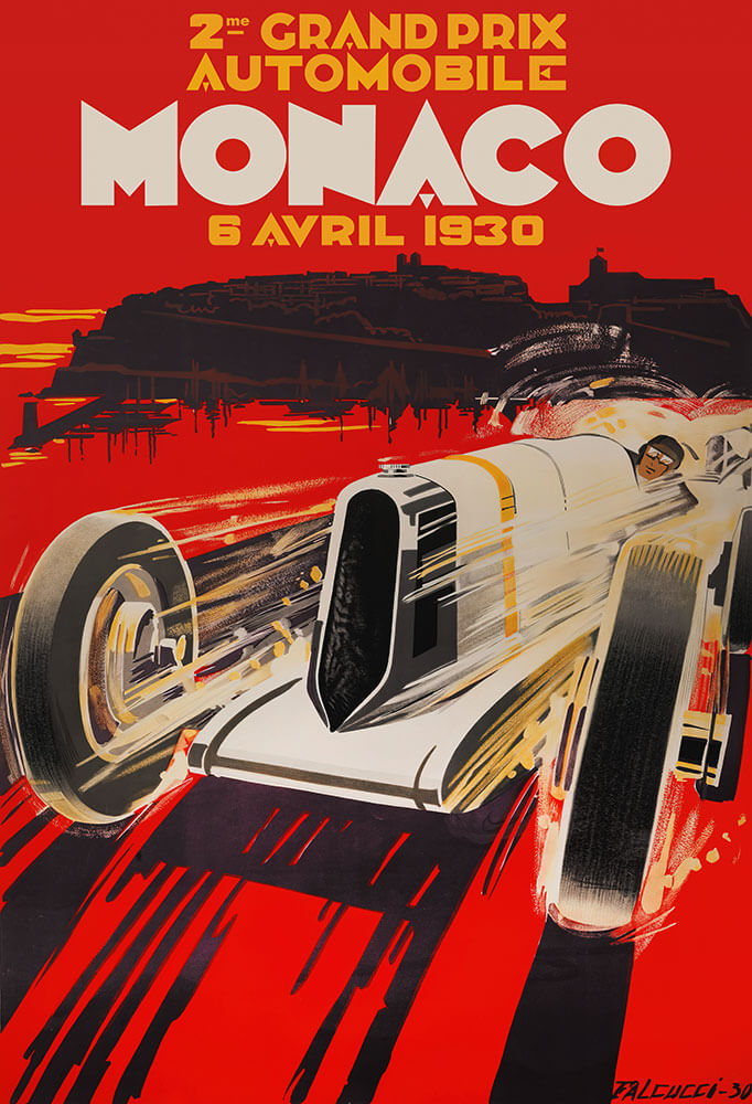 Monaco Grand Prix 1930 - Art Print - Zapista