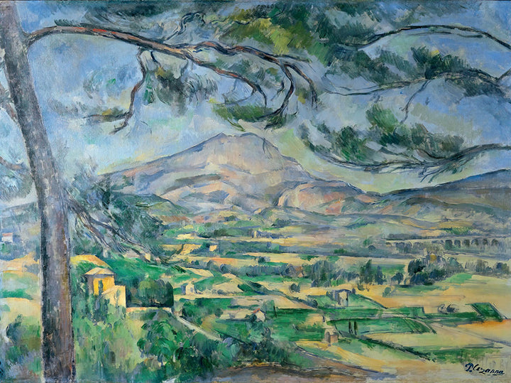 Mont Sainte-Victoire by Paul Cézanne - Art Print - Zapista