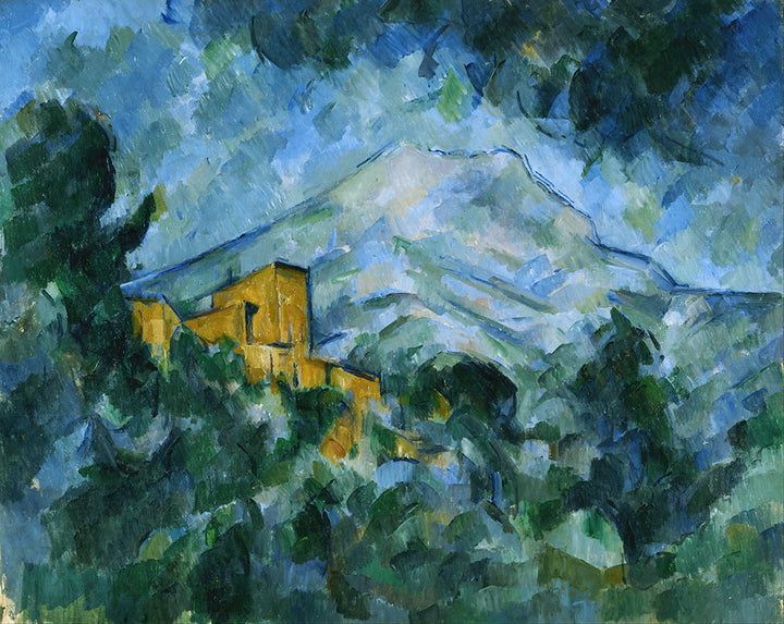 Mont Sainte-Victoire and Château Noir by Paul Cézanne - Art Print - Zapista