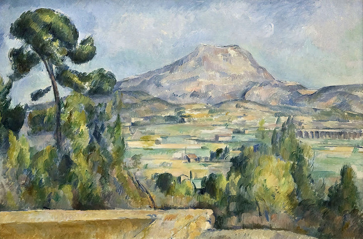 Montagne Saint-Victoire by Paul Cézanne - Art Print - Zapista