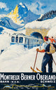 Montreux Ski - Art Print - Zapista