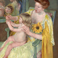 Mother and Child by Mary Cassatt - Art Print - Zapista