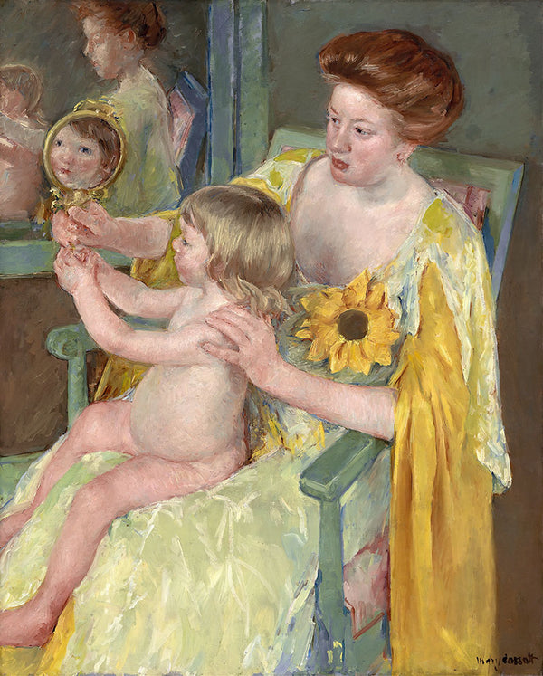 Mother and Child by Mary Cassatt - Art Print - Zapista