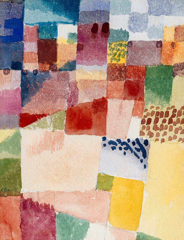 Motif from Hammamet by Paul Klee - Art Print - Zapista