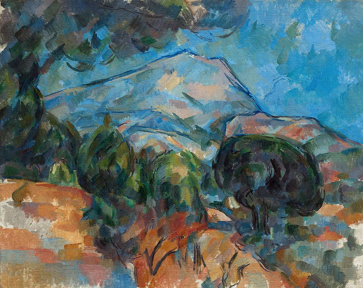 Mount Sainte-Victoire by Paul Cézanne - Art Print - Zapista