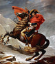 Napoleon Crossing the Alps by Jacques-Louis David - Art Print - Zapista