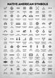 Native American Signs - Art Print - Zapista