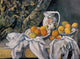 Nature morte avec rideau et pichet fleuri by Paul Cézanne - Art Print - Zapista