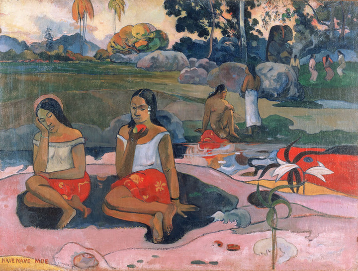 Nave Nave Moe (Sacred Spring: Sweet Dreams) by Paul Gauguin - Art Print - Zapista