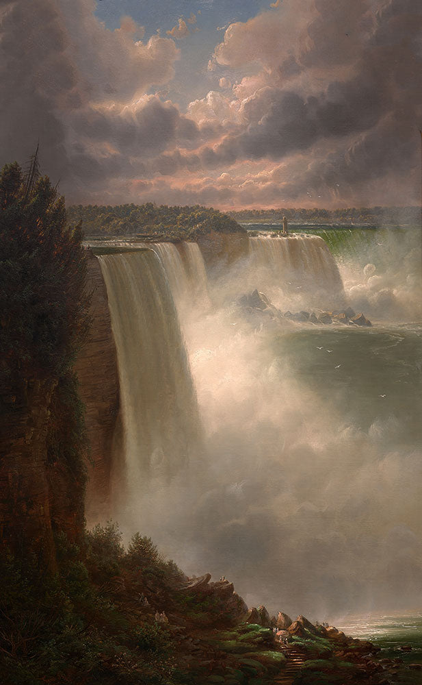 Niagara Falls by Ferdinand Richardt - Art Print - Zapista