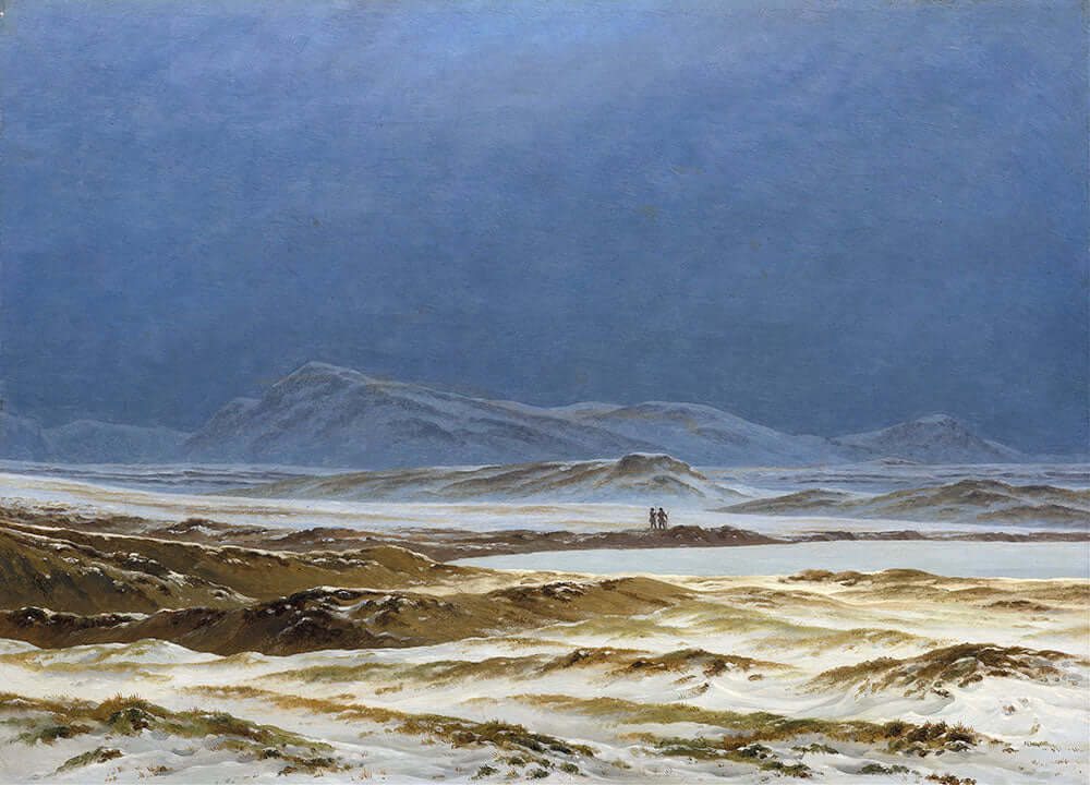 Northern Landscape, Spring by Caspar David Friedrich - Art Print - Zapista