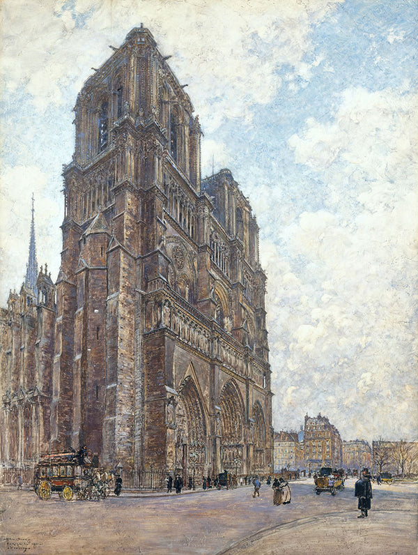 Notre-Dame de Paris by Frédéric Houbron - Art Print - Zapista