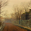 November Morning by John Atkinson Grimshaw - Art Print - Zapista