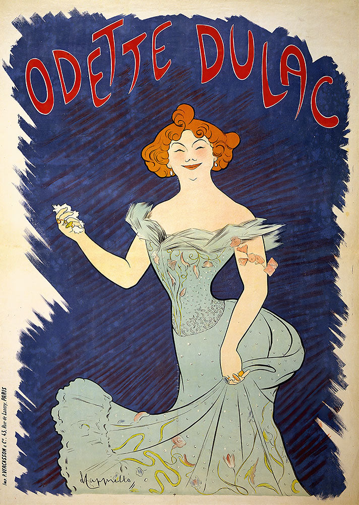 Odette Dulac by Leonetto Cappiello - Art Print - Zapista