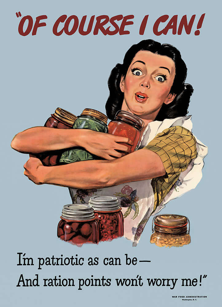 Of Course I Can - WW2 Propaganda - Art Print - Zapista