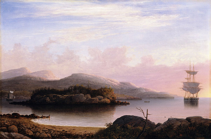 Off Mount Desert Island by Fitz Henry Lane - Art Print - Zapista