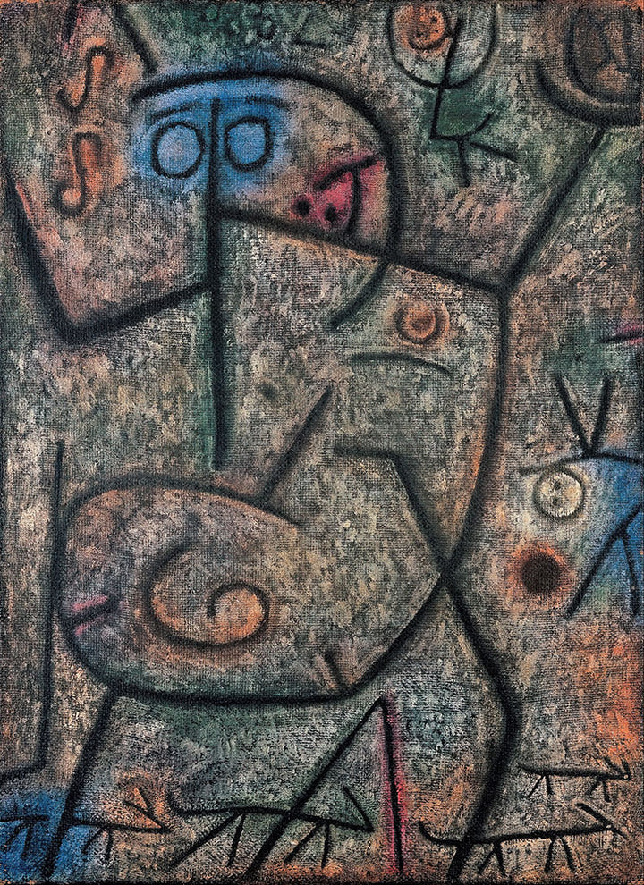 Oh! These Rumors! by Paul Klee - Art Print - Zapista