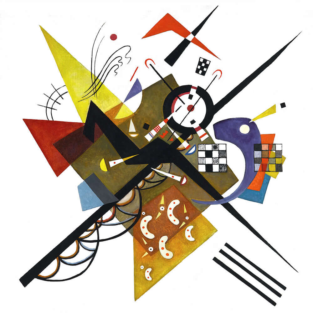 On White II by Wassily Kandinsky - Art Print - Zapista