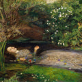 Ophelia by John Everett Millais - Art Print - Zapista