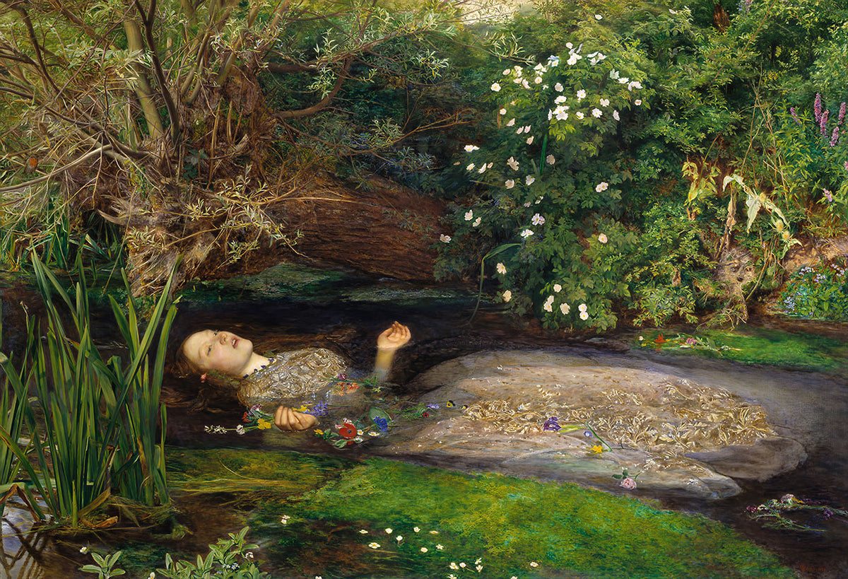 Ophelia by John Everett Millais - Art Print - Zapista