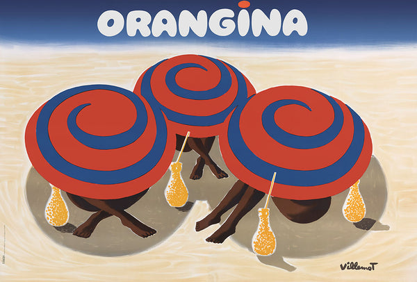 Orangina Umbrellas - Art Print - Zapista