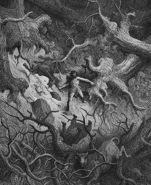 Orlando Furioso II by Gustave Doré - Art Print - Zapista