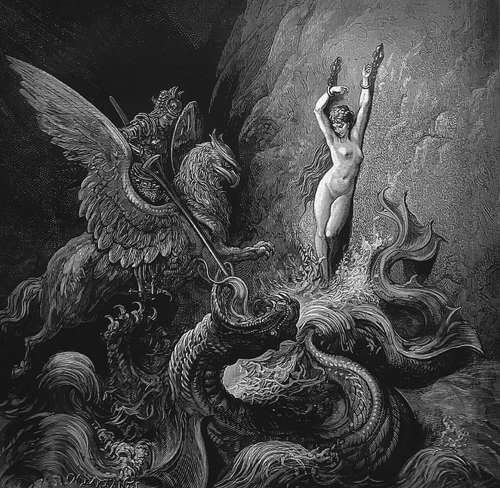 Orlando Furioso IV by Gustave Doré - Art Print - Zapista