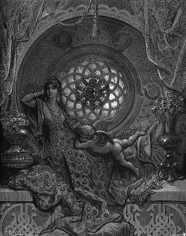 Orlando Furioso by Gustave Doré - Art Print - Zapista