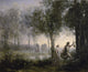 Orpheus Leading Eurydice from the Underworld by Jean-Baptiste-Camille Corot - Art Print - Zapista