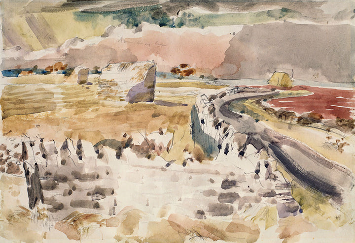 Oxfordshire Landscape by Paul Nash - Art Print - Zapista