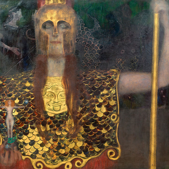 Pallas Athene by Gustav Klimt - Art Print - Zapista