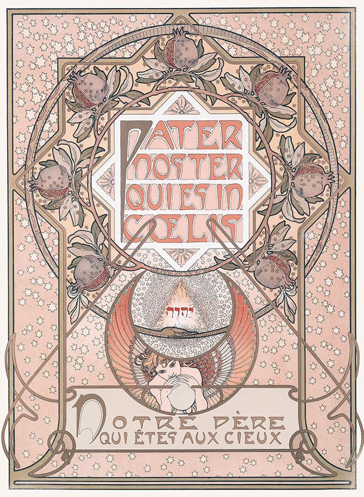 Pater Noster by Alphonse Mucha - Art Print - Zapista