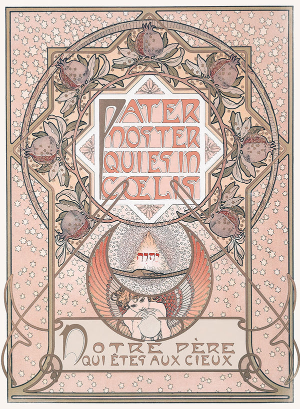 Pater Noster by Alphonse Mucha - Art Print - Zapista