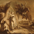 Perseus and Andromeda. Allegory of the Liberation of the Netherlands by Prince Frederik Hendrik by Pieter Symonsz Potter - Art Print - Zapista
