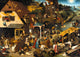 Netherlandish Proverbs by Pieter Bruegel the Elder - Art Print - Zapista