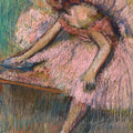 Pink Dancer by Edgar Degas - Art Print - Zapista