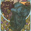 Documents Decoratifs - Plate 47 by Alphonse Mucha - Art Print - Zapista