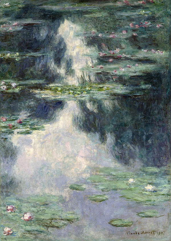 Pond with Water Lilies by Claude Monet - Art Print - Zapista