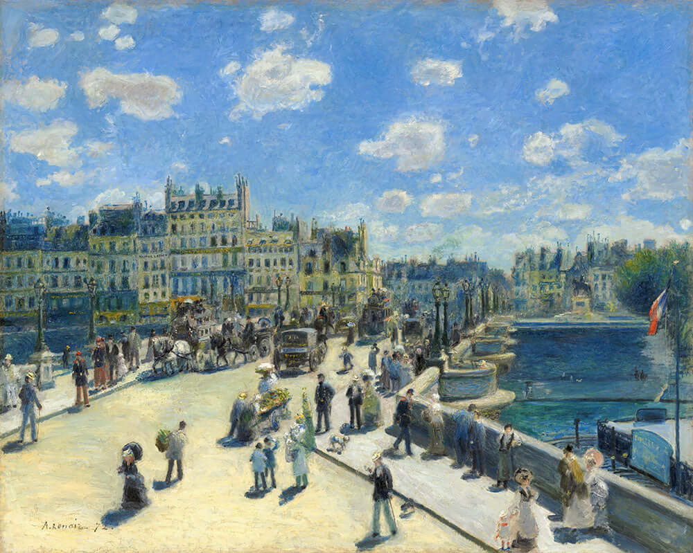 Pont Neuf, Paris by Pierre-Auguste Renoir - Art Print - Zapista