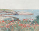 Poppies on the Isles of Shoals by Frederick Childe Hassam - Art Print - Zapista