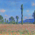 Poppy Field, Giverny by Claude Monet - Art Print - Zapista
