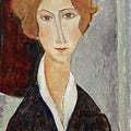 Portrait De Femme by Amedeo Modigliani - Art Print - Zapista