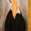 Portrait Of A Polish Woman by Amedeo Modigliani - Art Print - Zapista