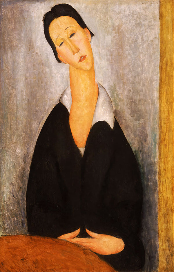 Portrait Of A Polish Woman by Amedeo Modigliani - Art Print - Zapista